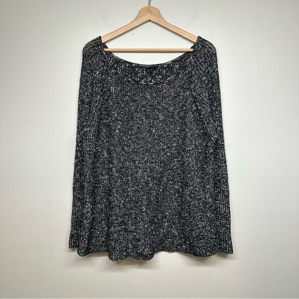 Brandy Melville Women’s Scoop Neck Knit Wool Blend Sweater